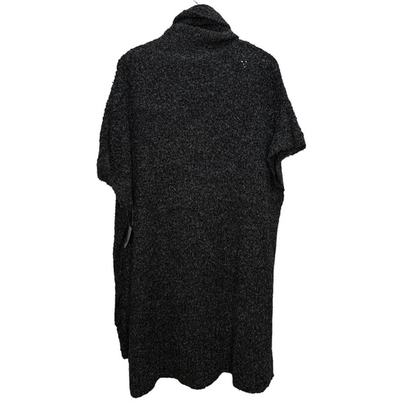 George Grey Knit Turtleneck Tunic Hi Low Hem Sweater Size 1X - Picture 6 of 9